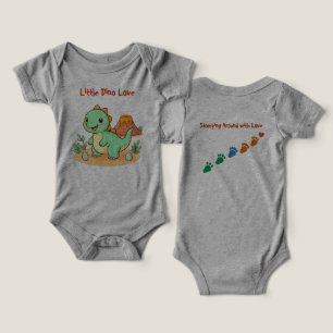 Trendy Happy Dino Peuter T-shirt