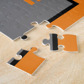 Trendy Happy Halloween Grey Gnome Legpuzzel (Zijkant)