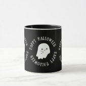 Trendy Happy Halloween Schattigee Ghost Classic Mok (Midden)