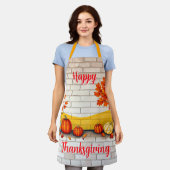 Trendy Happy Thanksgiving Beautiful Fall Schort (Gedragen)
