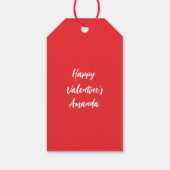 Trendy hart Doodles 01 Cadeaulabel (Achterkant)