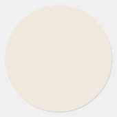 Trendy Haverbeige - Sticker (Voorkant)