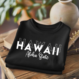 Trendy Hawaii Aloha State T-shirt