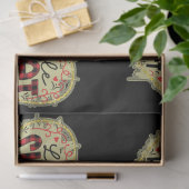 Trendy Heart Glitter Valentijnsdag Tissuepapier (Geschenk)