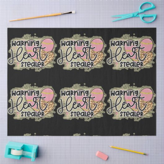 Trendy Heart Stealer Valentijnsdag Tissuepapier (Craft)