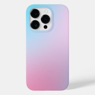Trendy hedendaags Blauwgroen roze blauw Case-Mate iPhone 14 Pro Hoesje