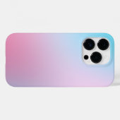 Trendy hedendaags Blauwgroen roze blauw Case-Mate iPhone Case (Achterkant (horizontaal))