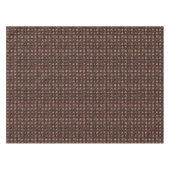 Trendy Hedendaags Hartpatroon Kerstmis Tafelkleed (Voorkant (Horizontaal))