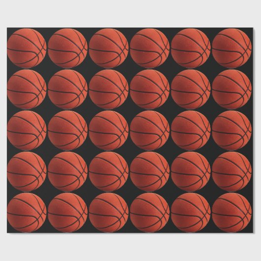 Trendy Heet Basketbal Wrapping Papier (Vlak)