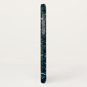 Trendy Heet donkerblauw geprint glitter gepersonal Case-Mate iPhone Case (Achterkant/links)