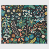 Trendy heldere Floral patroon in de vele soorten Cadeaupapier (Vlak)