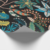 Trendy heldere Floral patroon in de vele soorten Cadeaupapier (Hoek)