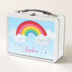 TRENDY heldere leuke kleurrijke regenboog kawaii M