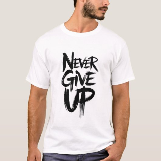 Trendy heren t-shirt (Voorkant)
