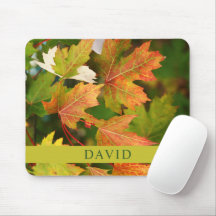 Trendy Herfst Bladeren Muizenmat
