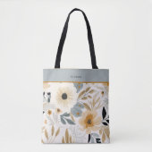 Trendy Herfst gebladerte Tote Bag (Voorkant)