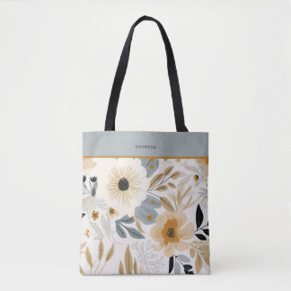 Trendy Herfst gebladerte Tote Bag