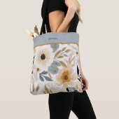 Trendy Herfst gebladerte Tote Bag (Dichtbij)