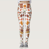 Trendy Herfst Leggings (Voorkant)