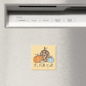 Trendy Herfst Pompoen | “It’s Fall Y’all” Quote Magneet (Insitu (Vaatwasser))