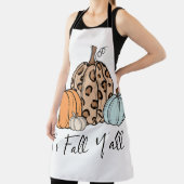 Trendy Herfst Pompoen | “It’s Fall Y’all” Quote Schort (Insitu)