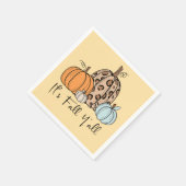 Trendy Herfst Pompoen | “It’s Fall Y’all” Quote Servet (Hoek)