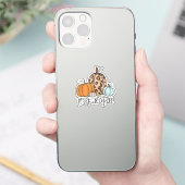 Trendy Herfst Pompoen | “It’s Fall Y’all” Quote Sticker (Telefoon)