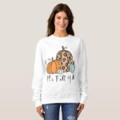 Trendy Herfst Pompoen | “It’s Fall Y’all” Quote Trui (Voorkant volledig)