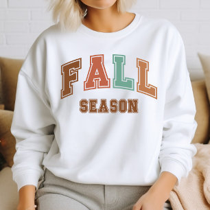 Trendy herfst varsity sweatshirt voor najaar