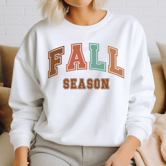 Trendy herfst varsity sweatshirt voor najaar