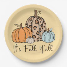 Trendy herfstpomp | “It’s Fall Y’all” citaat