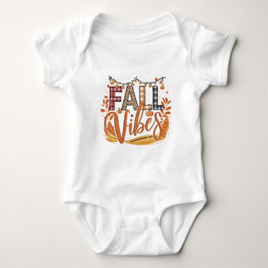 Trendy herfststemming geruit en luipaardprint herf romper (Voorkant)