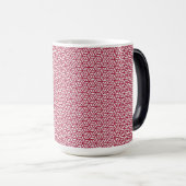 Trendy Hex Patroon Kleinzoon Afstuderen Magische Mok (Voorkant rechts)