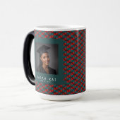 Trendy Hex Print Gefeliciteerd Afgestudeerde Magische Mok (Voorkant links)