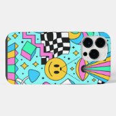 Trendy Hippie Abstract iPhone Hoesje (Achterkant horizontaal)