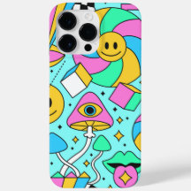 Trendy Hippy Abstract Hoesje-Mate iPhone Case