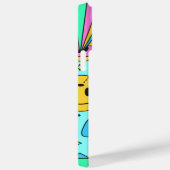 Trendy Hippy Abstract Hoesje-Mate iPhone Case (Achterkant / Rechts)