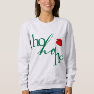 Trendy Ho-Ho-Ho Design T-Shirt