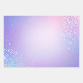 Trendy Holo H.A.B Wrap Paper Flat Sheet Set van 3 (Voorkant 2)