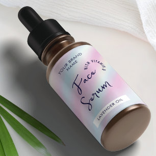 Trendy Holografisch Serum 2 OZ Fles met Pipet Labe Etiket