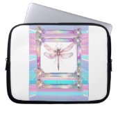 Trendy Holografische Dragonfly Electronics Bag Laptop Sleeve (Voorkant)