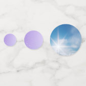 Trendy Holografische Hete Luchtballon Tafel Confet Confetti (Voorkanten)