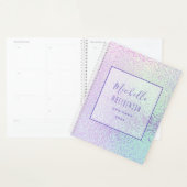 Trendy Holografische Professionele Chic Business 2 Planner (Display)
