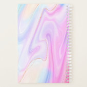 Trendy Holografische Waterverf Wekelijks Persoonli Planner (Achterkant)