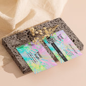 Trendy Hologram Esthetisch Instagram Volg ons Visitekaartje