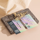 Trendy Hologram Lash Client Record Kaart Visitekaartje