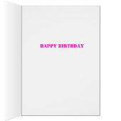 Trendy Holographic Dragonfly Wenskaart - Blauw (Binnen (Rechts))