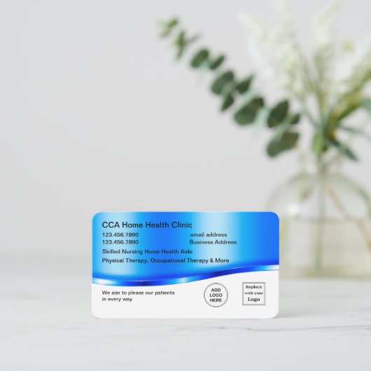 Trendy Home Health Visitekaartjes (Staand voorkant)