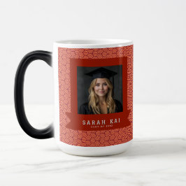 Trendy honingraatprint Hogeschool Afgestudeerd Magische Mok