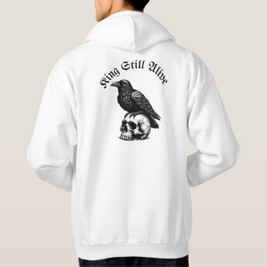 Trendy hoodie with unique style (Achterkant)